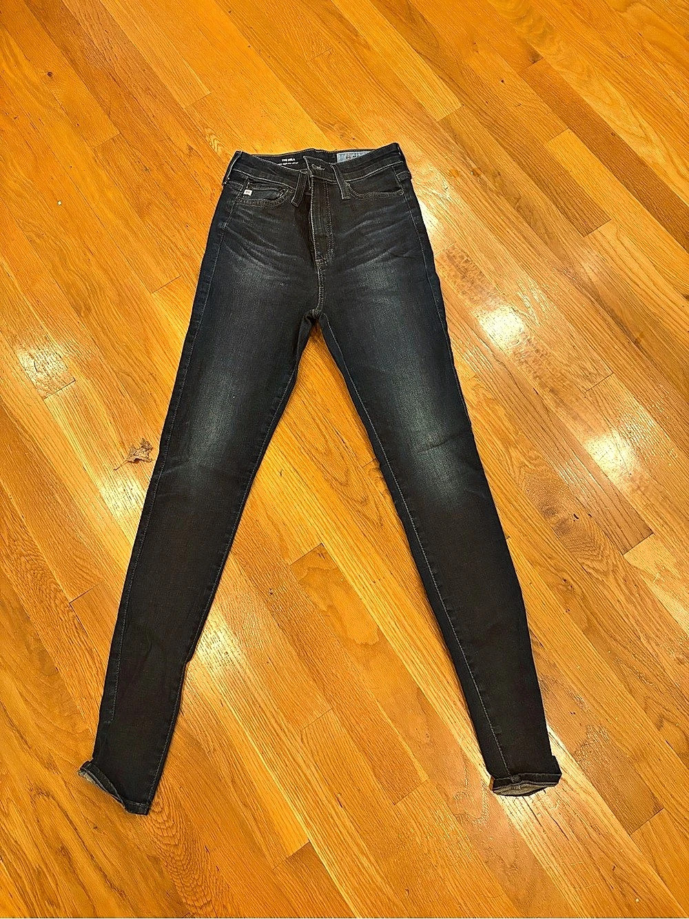 Adriano Goldschmied The Mila Black Skinny Jeans Waist 25
